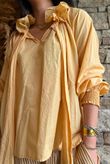 Larc Poet Blouse Tuscan Sun